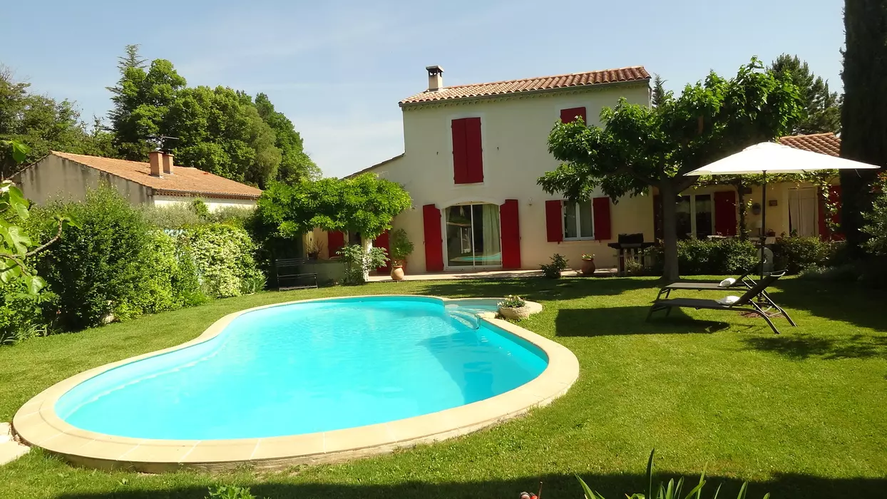 Tussen Alpilles en Lubéron prachtige villa met privézwembad - airconditioning - Wifi